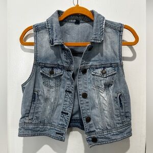 American Eagle Denim Vest